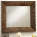 COIMBRA Rustic Natural Tone Mirror - Imperial Furniture (Las Vegas, NV) - Multi Location