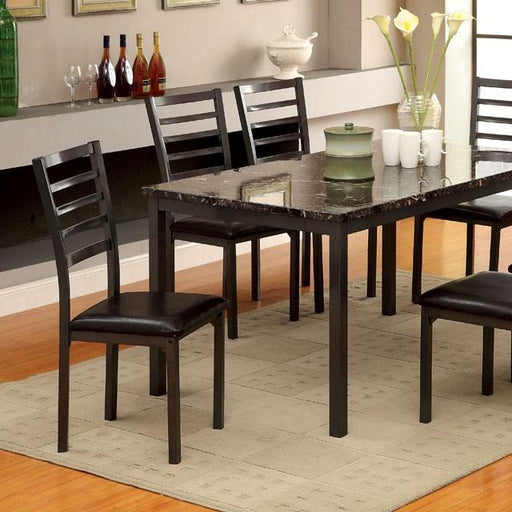 COLMAN Black 60" Dining Table - Imperial Furniture (Las Vegas, NV) - Multi Location