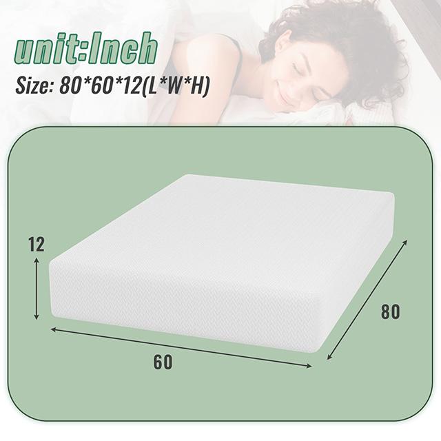 Coreopsis 12" Queen Memory Foam Wave Comfort - Imperial Furniture (Las Vegas, NV) - Multi Location