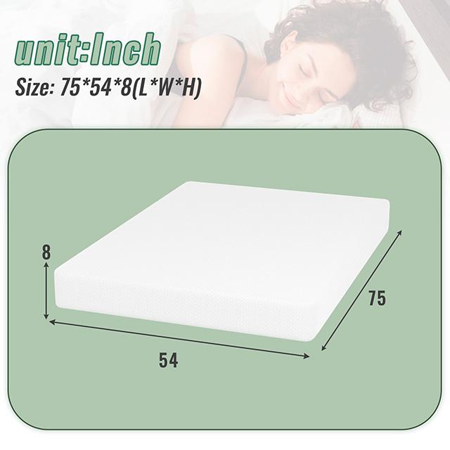 Coreopsis 8" Full Memory Foam Wave Comfort - Imperial Furniture (Las Vegas, NV) - Multi Location