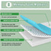 Coreopsis 8" Queen Memory Foam Wave Comfort - Imperial Furniture (Las Vegas, NV) - Multi Location