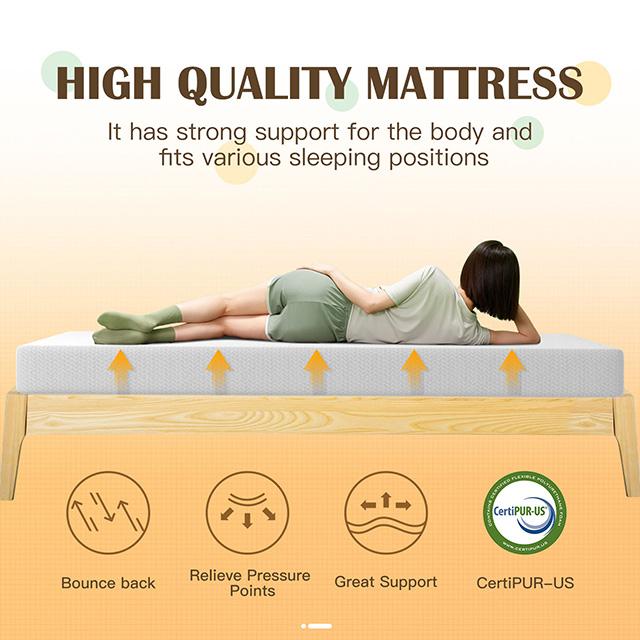 Forsythia 8" Twin Green Tea Gel Memory Foam - Imperial Furniture (Las Vegas, NV) - Multi Location