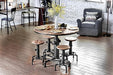 Foskey Antique Black Counter Ht. Chair (2/CTN) - Imperial Furniture (Las Vegas, NV) - Multi Location