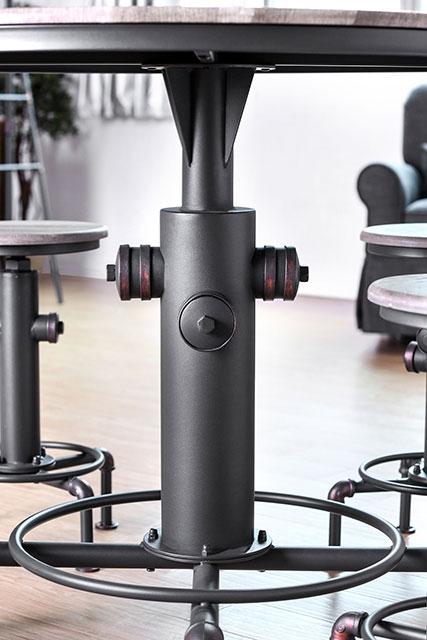 Foskey 5 Pc Counter Ht Table Set - Imperial Furniture (Las Vegas, NV) - Multi Location