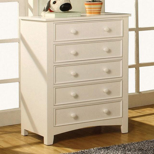 Corry White Chest - Imperial Furniture (Las Vegas, NV) - Multi Location