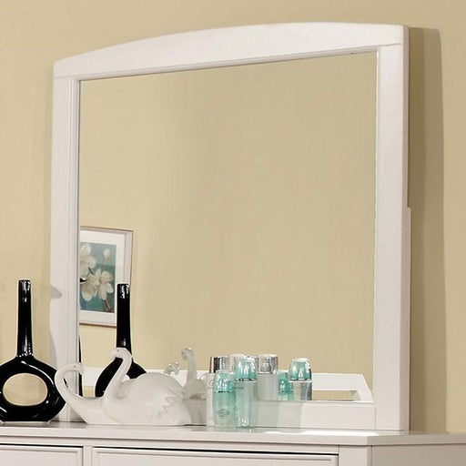 Corry White Mirror - Imperial Furniture (Las Vegas, NV) - Multi Location