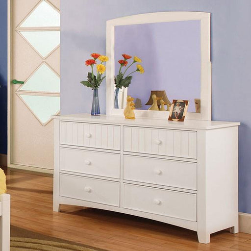 Corry White Dresser - Imperial Furniture (Las Vegas, NV) - Multi Location