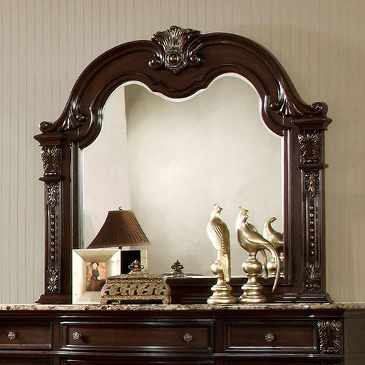 Fromberg Brown Cherry Mirror - Imperial Furniture (Las Vegas, NV) - Multi Location