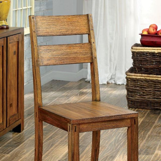 FRONTIER Dark Oak Side Chair (2/CTN) - Imperial Furniture (Las Vegas, NV) - Multi Location