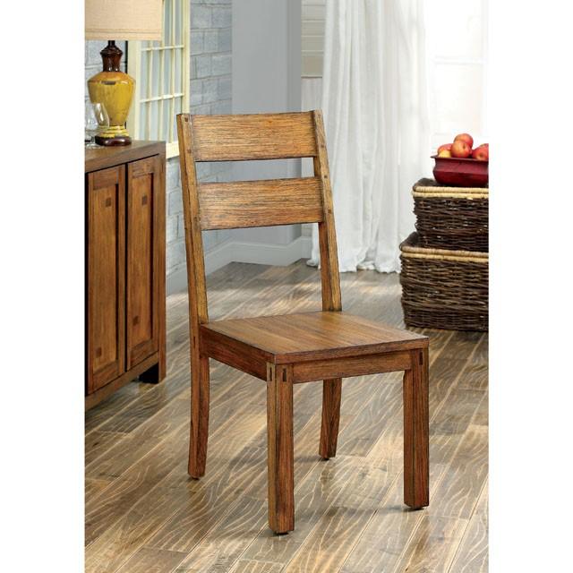 FRONTIER Dark Oak Side Chair (2/CTN) - Imperial Furniture (Las Vegas, NV) - Multi Location