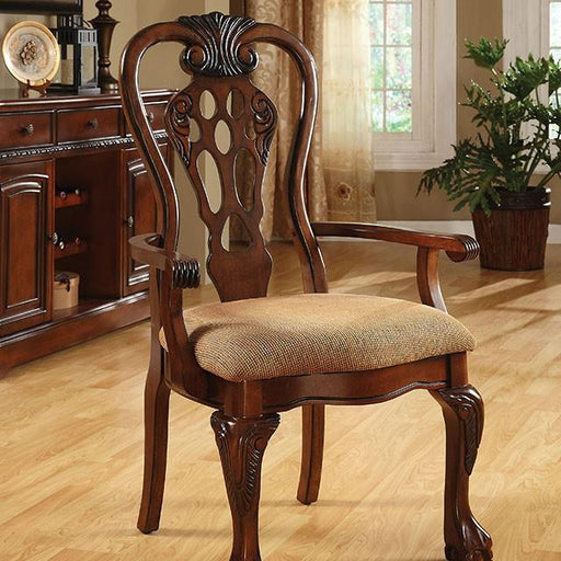 George Town Cherry Arm Chair (2/CTN) - Imperial Furniture (Las Vegas, NV) - Multi Location