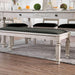 Georgia Antique White/Gray Bench - Imperial Furniture (Las Vegas, NV) - Multi Location