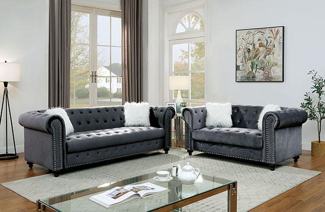 GIACOMO Chair, Gray - Imperial Furniture (Las Vegas, NV) - Multi Location