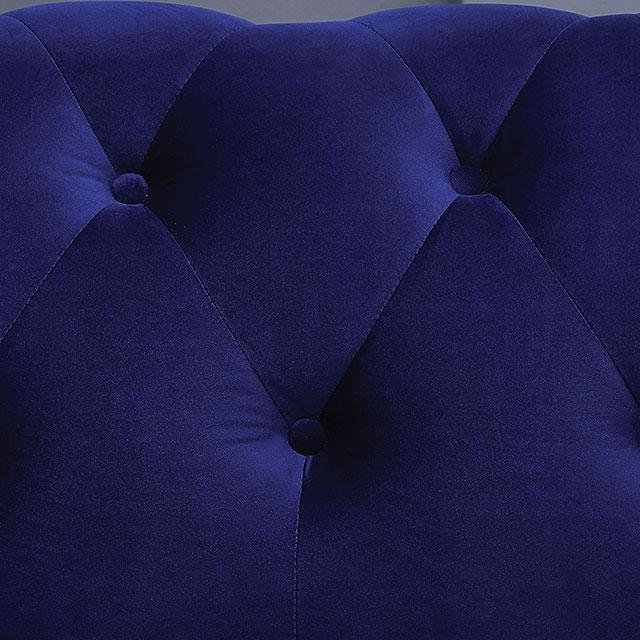 GIACOMO Loveseat, Blue - Imperial Furniture (Las Vegas, NV) - Multi Location