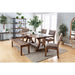 GIANNA Rustic Oak 77" Dining Table - Imperial Furniture (Las Vegas, NV) - Multi Location