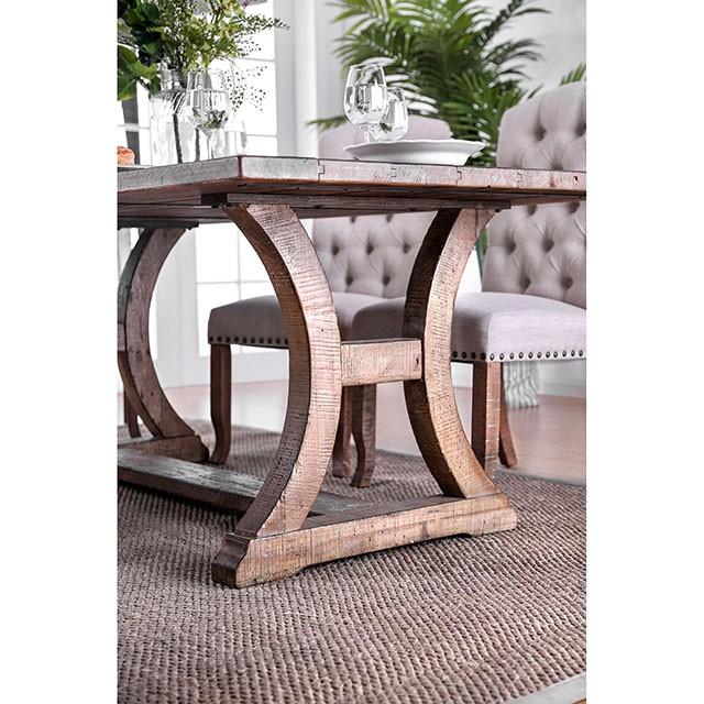 GIANNA Rustic Oak 77" Dining Table - Imperial Furniture (Las Vegas, NV) - Multi Location