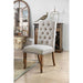 Gianna Rustic Pine/Ivory Side Chair (2/CTN) - Imperial Furniture (Las Vegas, NV) - Multi Location