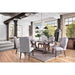 Gianna Rustic Pine/Ivory Side Chair (2/CTN) - Imperial Furniture (Las Vegas, NV) - Multi Location