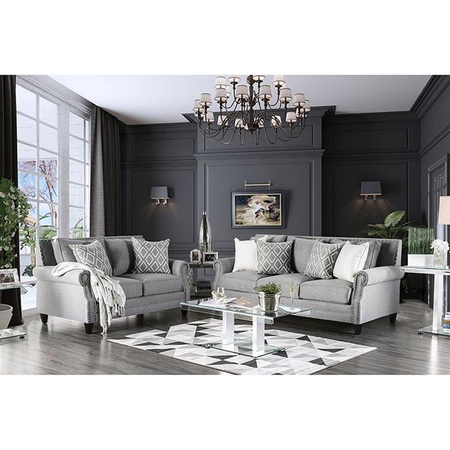 Giovanni Gray Sofa - Imperial Furniture (Las Vegas, NV) - Multi Location