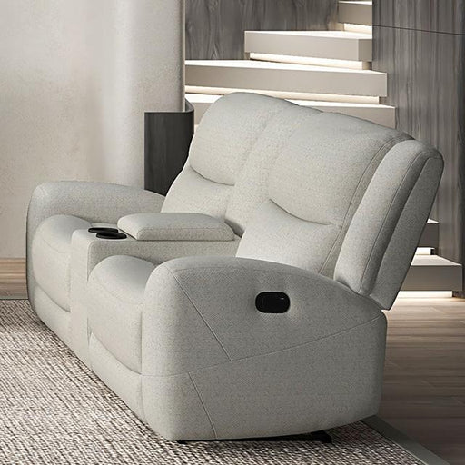 Giraldus Manual Recliner Loveseat w/ Console - Imperial Furniture (Las Vegas, NV) - Multi Location