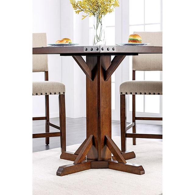 GLENBROOK Brown Cherry Counter Ht. Table - Imperial Furniture (Las Vegas, NV) - Multi Location