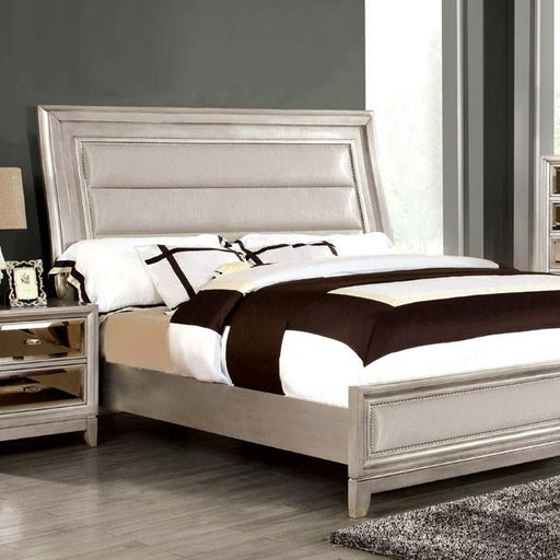 Golva Bed Beige & Black - Imperial Furniture (Las Vegas, NV) - Multi Location