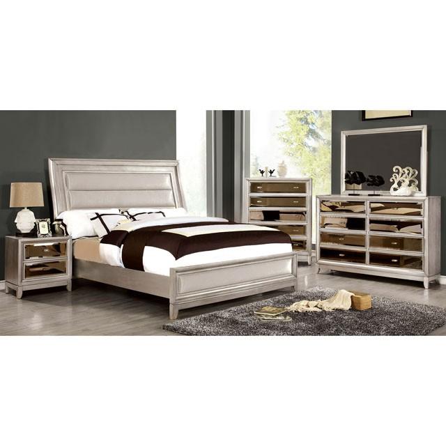 Golva Bed Beige & Black - Imperial Furniture (Las Vegas, NV) - Multi Location