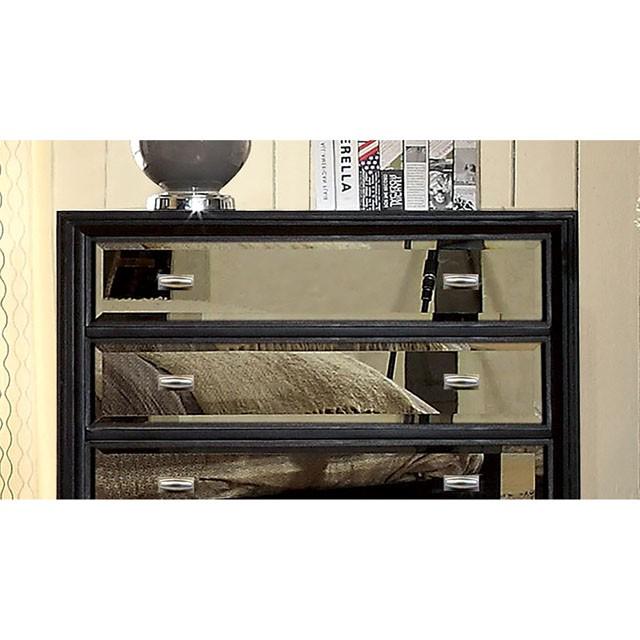 Golva Bed Beige & Black - Imperial Furniture (Las Vegas, NV) - Multi Location