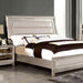 Golva E.King & Queen Bed White & Silver - Imperial Furniture (Las Vegas, NV) - Multi Location