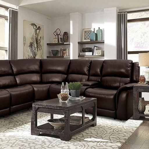GORGIUS Power Sectional, Espresso - Imperial Furniture (Las Vegas, NV) - Multi Location