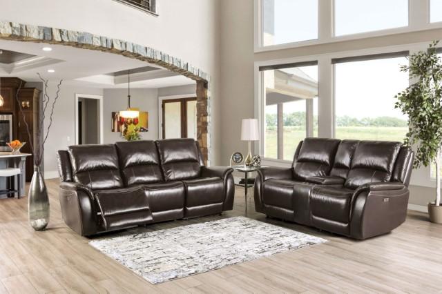 GORGIUS Power Loveseat, Espresso - Imperial Furniture (Las Vegas, NV) - Multi Location