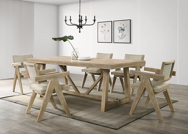 Guisborough 7 Pc Dining Table Set - Imperial Furniture (Las Vegas, NV) - Multi Location