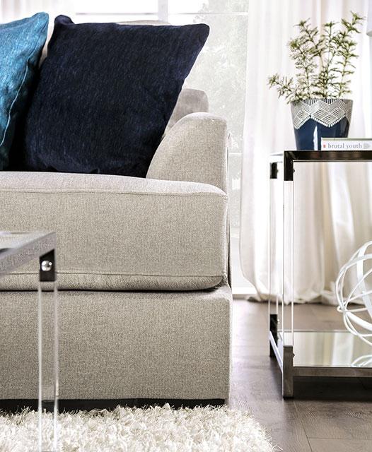 GUNNERSBURY Sectional, Gray - Imperial Furniture (Las Vegas, NV) - Multi Location