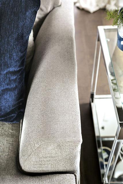GUNNERSBURY Sectional, Gray - Imperial Furniture (Las Vegas, NV) - Multi Location