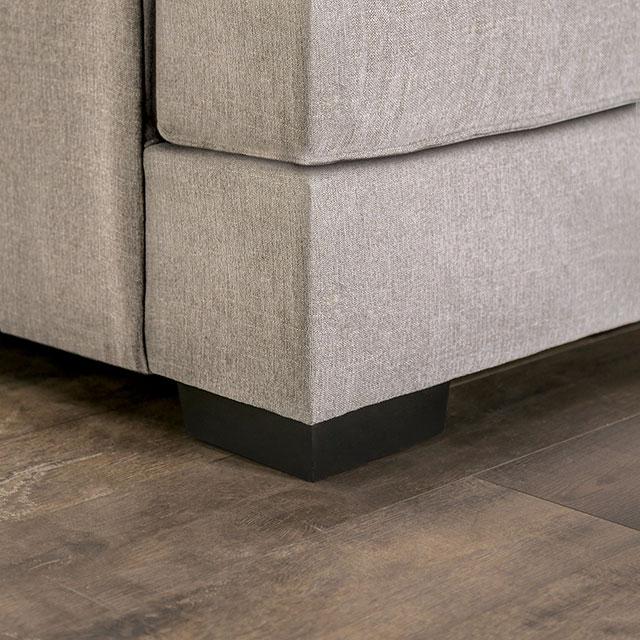 GUNNERSBURY Sectional, Gray - Imperial Furniture (Las Vegas, NV) - Multi Location