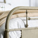 Haldus Cal.King, E.King, & Twin Bed White, Ivory, & Red - Imperial Furniture (Las Vegas, NV) - Multi Location