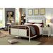 Haldus Cal.King, E.King, & Twin Bed White, Ivory, & Red - Imperial Furniture (Las Vegas, NV) - Multi Location