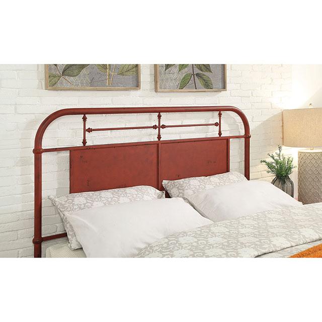 Haldus Cal.King, E.King, & Twin Bed White, Ivory, & Red - Imperial Furniture (Las Vegas, NV) - Multi Location