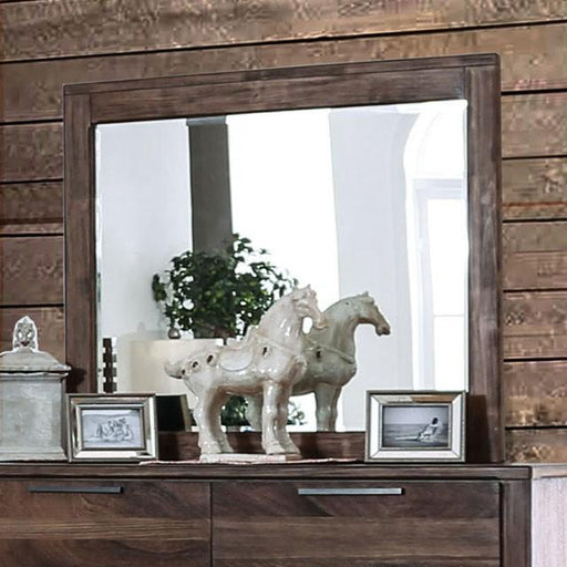 Hankinson Rustic Natural Tone Mirror - Imperial Furniture (Las Vegas, NV) - Multi Location