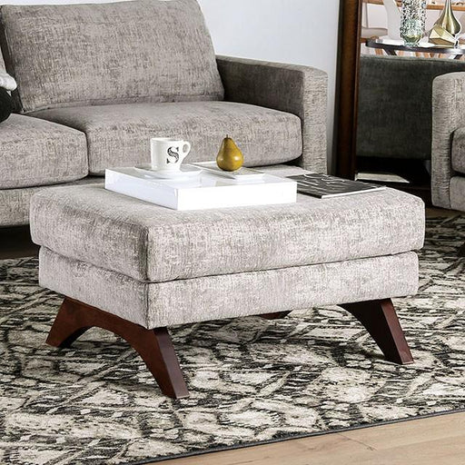 Harlech Gray Ottoman - Imperial Furniture (Las Vegas, NV) - Multi Location