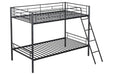 Hector Twin/Twin Metal Bunkbed - Imperial Furniture (Las Vegas, NV) - Multi Location