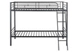 Hector Twin/Twin Metal Bunkbed - Imperial Furniture (Las Vegas, NV) - Multi Location
