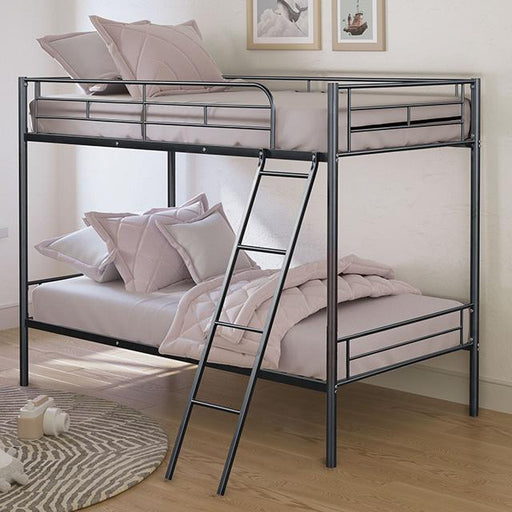Hector Twin/Twin Metal Bunkbed - Imperial Furniture (Las Vegas, NV) - Multi Location