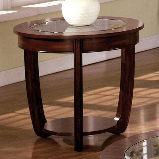 Crystal Falls Dark Cherry End Table - Imperial Furniture (Las Vegas, NV) - Multi Location