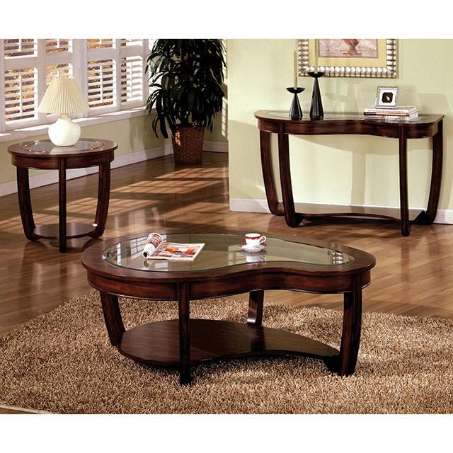 Crystal Falls Dark Cherry End Table - Imperial Furniture (Las Vegas, NV) - Multi Location
