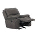 HENRICUS Glider Recliner, Dark Gray - Imperial Furniture (Las Vegas, NV) - Multi Location