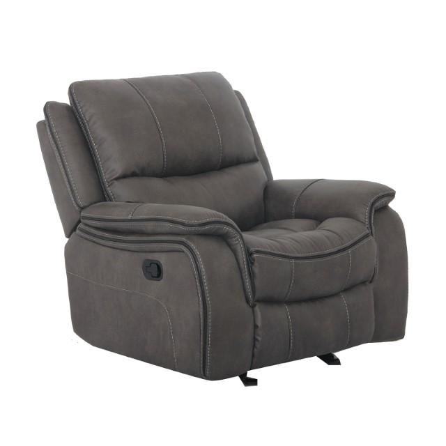 HENRICUS Glider Recliner, Dark Gray - Imperial Furniture (Las Vegas, NV) - Multi Location