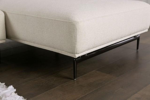 Baerum Sectional, Left & Right Chaise Beige & Gray - Imperial Furniture (Las Vegas, NV) - Multi Location