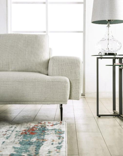 Baerum Sectional, Left & Right Chaise Beige & Gray - Imperial Furniture (Las Vegas, NV) - Multi Location
