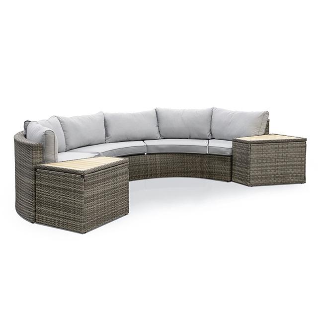 Barbuda 6 Pc. Sectional Sofa w/ 2 End Tables - Imperial Furniture (Las Vegas, NV) - Multi Location
